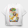 Super Mario Movie, Tricou Oversize Barbati (Unisex)