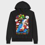 Super Mario Turtle, Hanorac Oversize Barbati (Unisex)