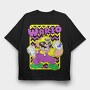 Wario Power Punch, Tricou Oversize Barbati (Unisex)