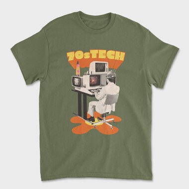 70 S Tech, Tricou Barbati (Unisex)