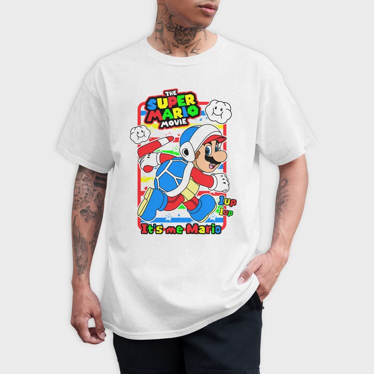 Super Mario Turtle, Tricou Barbati (Unisex)