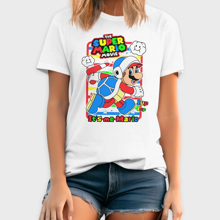 Super Mario Turtle, Tricou Barbati (Unisex)