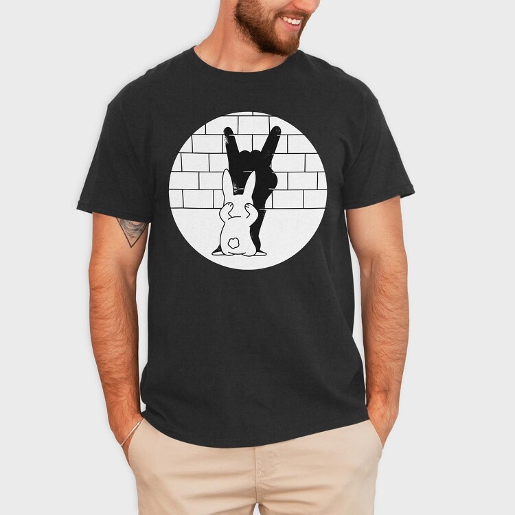 Shadow Rabbit, Tricou Barbati (Unisex)