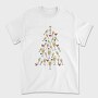 Champagne Christmas Tree, Tricou Barbati (Unisex)
