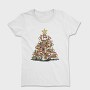 Christmas Tree Beagle, Tricou Femei