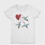 Crane Broken Heart, Tricou Femei