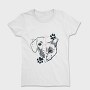 Dog and Cat Heartbeat, Tricou Femei