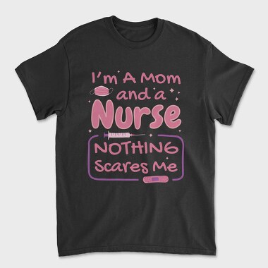 Mom and Nurse, Tricou Barbati (Unisex)