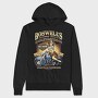 Boswell Music City Biker Girl Nashville, Hanorac Oversize Barbati (Unisex)