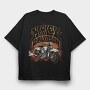 Harley Davidson Bike Ride, Tricou Oversize Barbati (Unisex)