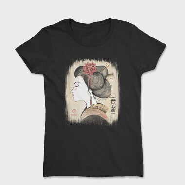 Geisha Traditional Vinttage, Tricou Femei