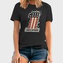 Harley Davidson Flames Stars Flag, Tricou Barbati (Unisex)