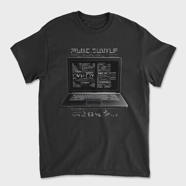 Laptop Programmer Codes, Tricou Barbati (Unisex)