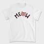Meow Cute Cat, Tricou Barbati (Unisex)