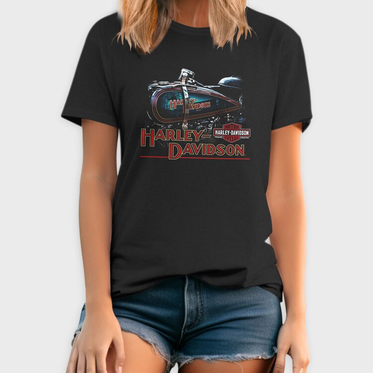 Harley Davidson Bike Ride 2, Tricou Barbati (Unisex)
