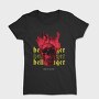 Skull Hell Fire, Tricou Femei