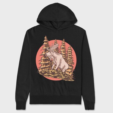 Stay Wild 2, Hanorac Oversize Barbati (Unisex)