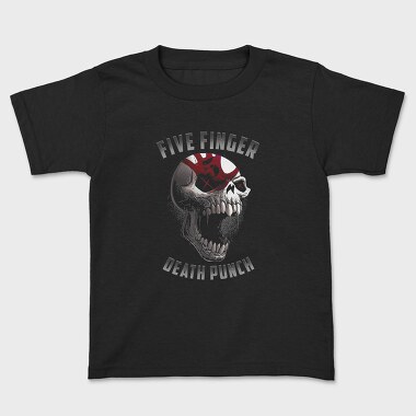 Five Finger Death Punch Skull Crosses Eyes, Tricou Copii