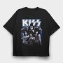 Kiss Band Legendary Rock, Tricou Oversize Barbati (Unisex)