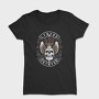 Lynnyrd Skynyrd Flames Flag Skull 2, Tricou Femei