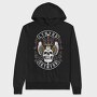 Lynnyrd Skynyrd Flames Flag Skull 2, Hanorac Oversize Barbati (Unisex)