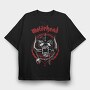 Motorhead Devil Skull Chains, Tricou Oversize Barbati (Unisex)