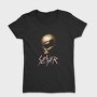 Slayer Skull Flames Crosses 4, Tricou Femei