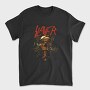 Slayer Skull Flames Crosses 5, Tricou Barbati (Unisex)