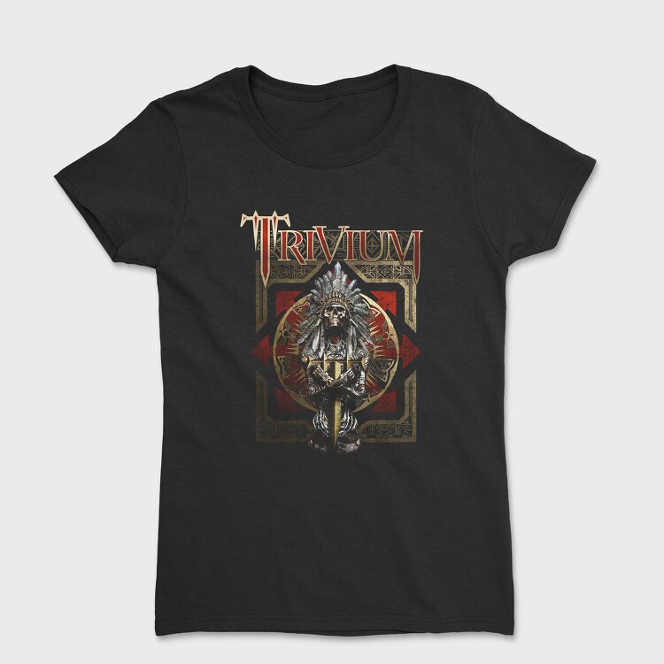 Trivium Skull Swords 2, Tricou Femei
