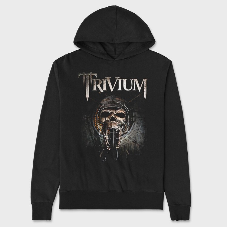 Trivium Skull Swords, Hanorac Oversize Barbati (Unisex)