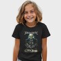 Megadeth Skull Planet Flames 2, Tricou Copii