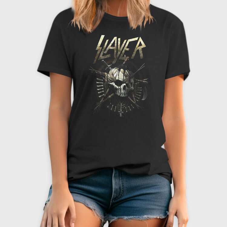 Slayer Skull Swords, Tricou Barbati (Unisex)