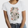 Hare Rabbit Ivy Flowers, Tricou Femei