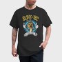 Bunny Eyes Flames 182 Funny Sarcastic, Tricou Barbati (Unisex)