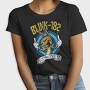 Bunny Eyes Flames 182 Funny Sarcastic, Tricou Femei