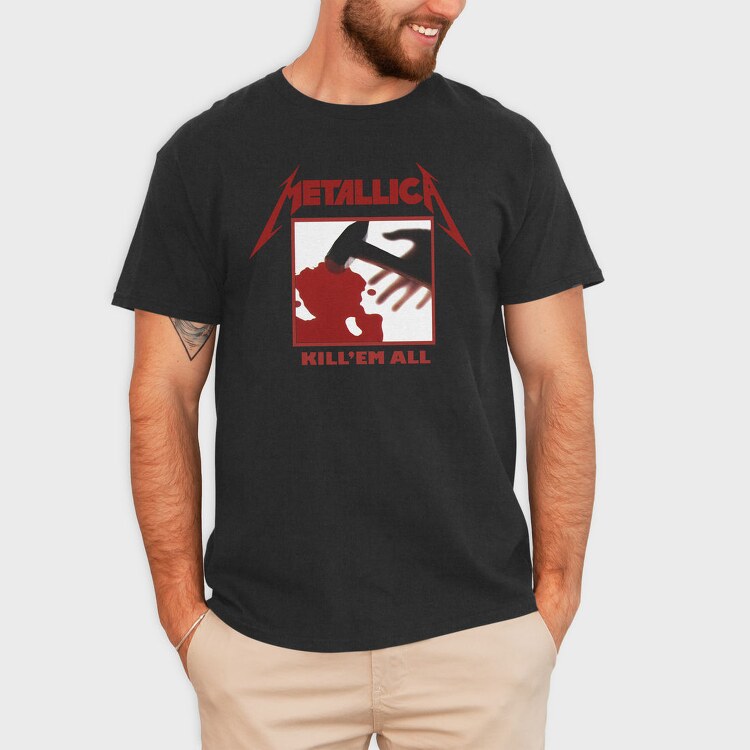 Metallica Killer Hands, Tricou Barbati (Unisex)