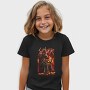 Slayer Skull Flames Crosses 2, Tricou Copii