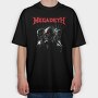 Megadeth Robot Face Eyes 2, Tricou Oversize Barbati (Unisex)
