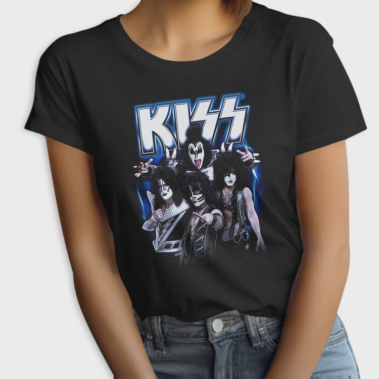 Kiss Band Legendary Rock, Tricou Femei