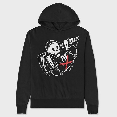 Hanorac Barbati (Unisex), Grim Reaper Skate