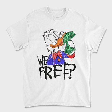 Daffy Duck Money Free Urban Art, Tricou Barbati (Unisex)