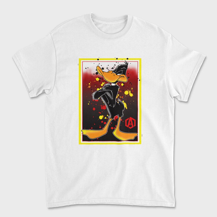 Daffy Duck Urban Art 99, Tricou Barbati (Unisex)