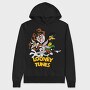 Looney Tunes Party Ride, Hanorac Oversize Barbati (Unisex)