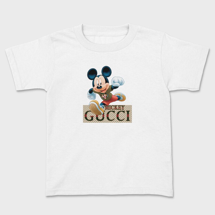 Mickey Mouse Gucci Style, Tricou Copii