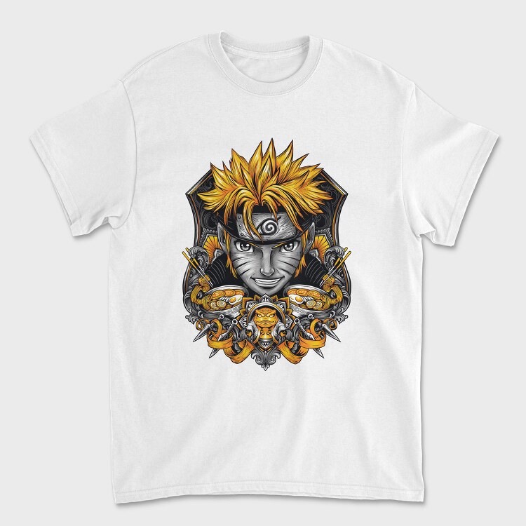 Naruto Food Noodles Urban Art, Tricou Barbati (Unisex)