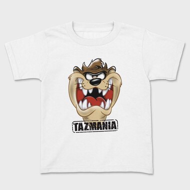 Tazmania Taz Anger Animal Eyes, Tricou Copii