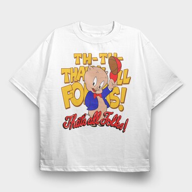 Tweety Thatsallfolks Urban Art 99, Tricou Oversize Barbati (Unisex)