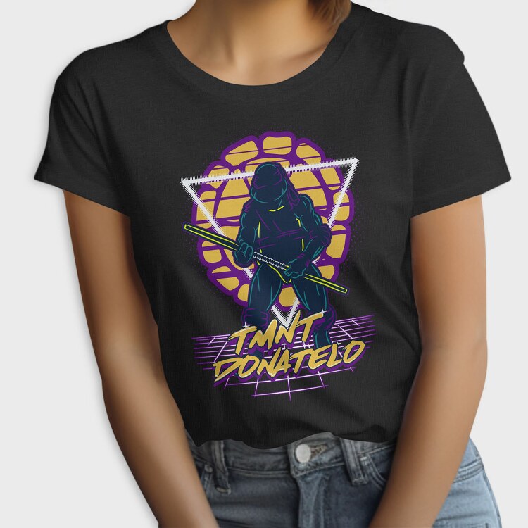 Ninjaturtles Donatello Urban Art 99, Tricou Femei