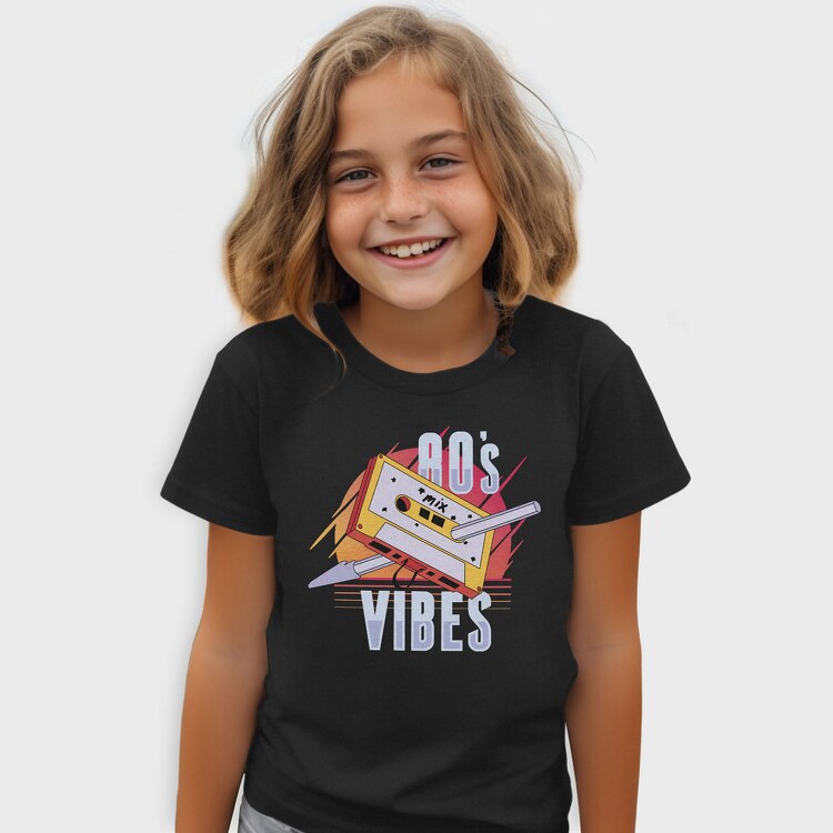 80 S Vibes Cassette, Tricou Copii