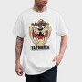 Tazmania Taz Anger Animal Eyes, Tricou Barbati (Unisex)